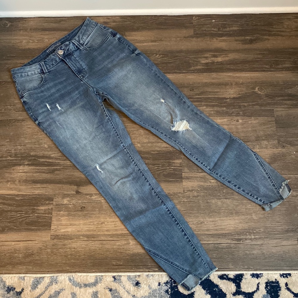 Maurice’s tulip hem jeans